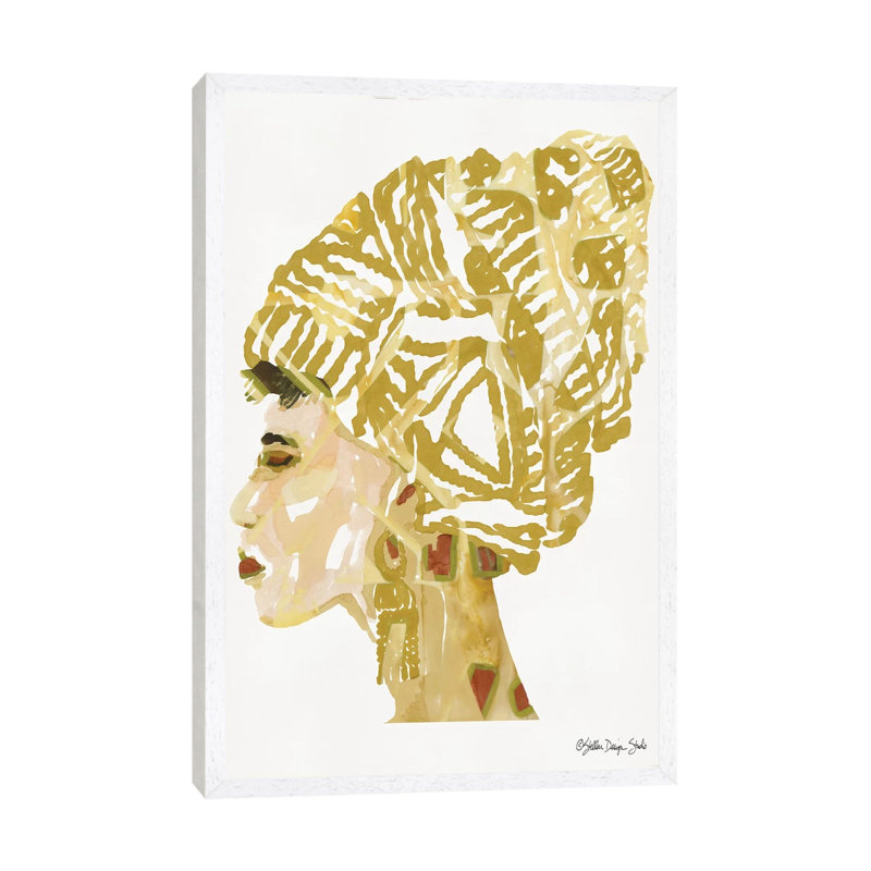 Side Portrait II by Stellar Design Studio - Gallery-Wrapped Canvas Giclée on Canvas, White Framed, 66.04 cm H x 45.72 cm W