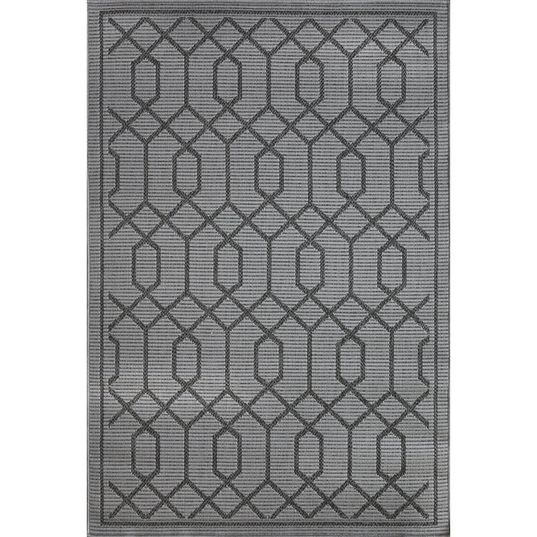 Annie-Jane Washable Geometric Indoor / Outdoor Rug