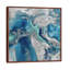Stone With Blue And Aqua by Danielle Carson - Print on Canvas-2120880112-2045813206
