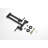 Modern Brass Pot Filler, Matte Black Wall Mounted With Foldable Swing Arm For Easy Cleaning Filler Faucet, Mount Convenient Use-1056448087