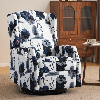 Fauteuil inclinable, berçant et inclinable pivotant à 360 degrés Lola-Belle