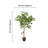 54'' Faux Ficus Tree in Pot