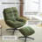 Beric Upholstered Swivel Accent Chair with Ottoman-358003665