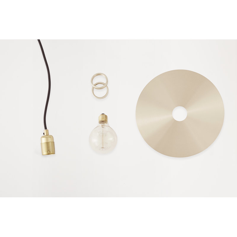 Circle Shade, 2.8" H x 5.9" W x 5.9" D