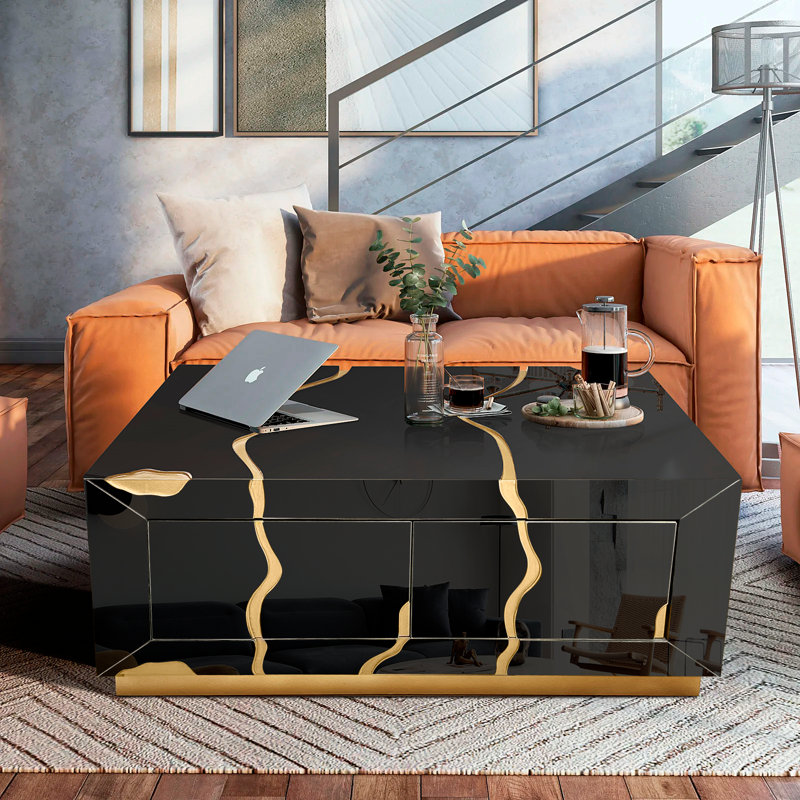 Table basse Ryeitt, Noir