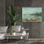 Épopée Graffiti «Lakeside Retreat I no Wood» par Silvia Vassileva, art mural sur toile, 54 po x 40 po
