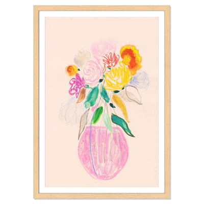 Simple Floral Collection "Simple Floral I" Print by Bea Dina
