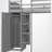 L - Shape Bunk Bed With Built-In Desk And Wardrobe-1898054868-1898054865