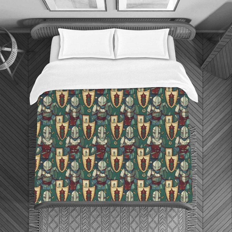 Machine Printed Duvet Cover, Twin Duvet Cover