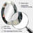 Hardedge Art Urban Geometry I - Gray Oval Wall Mirror Decor-1657475684