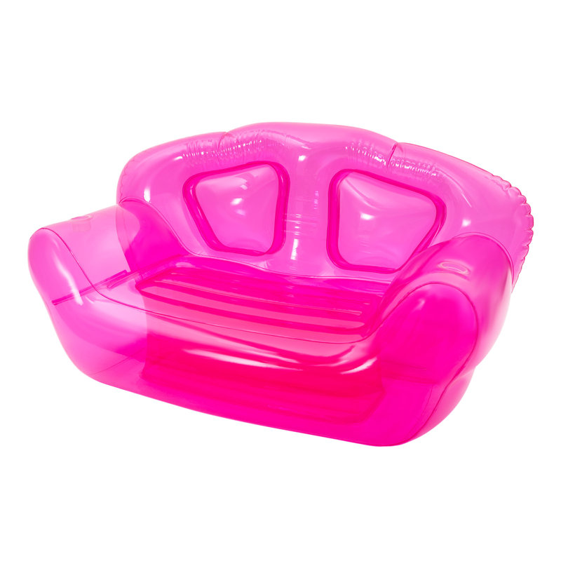 Canapé gonflable pour deux personnes Gedeonson, Rose