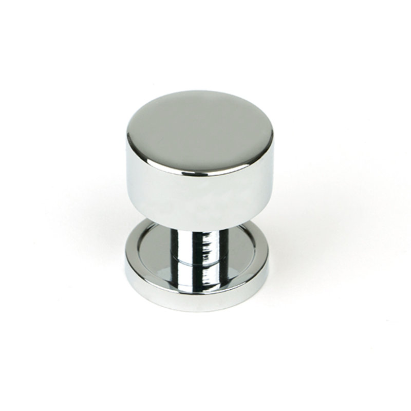 Round Knob, 2.5 cm, Polished Chrome