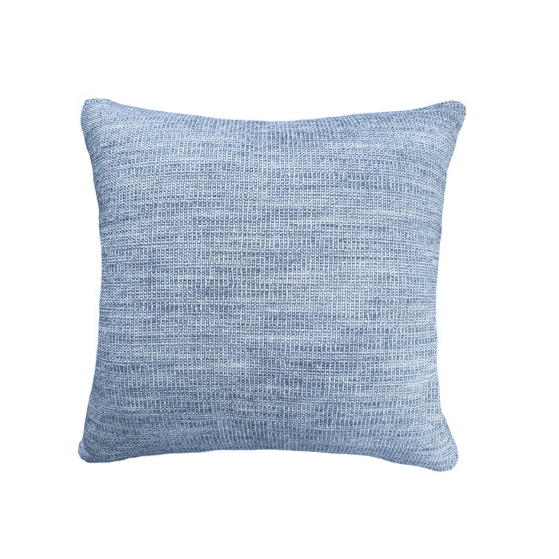 Oreiller, Bleu indigo, H 16 po x l 16 po