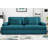 Fedosia 94.49'' Velvet Sofa-732277947