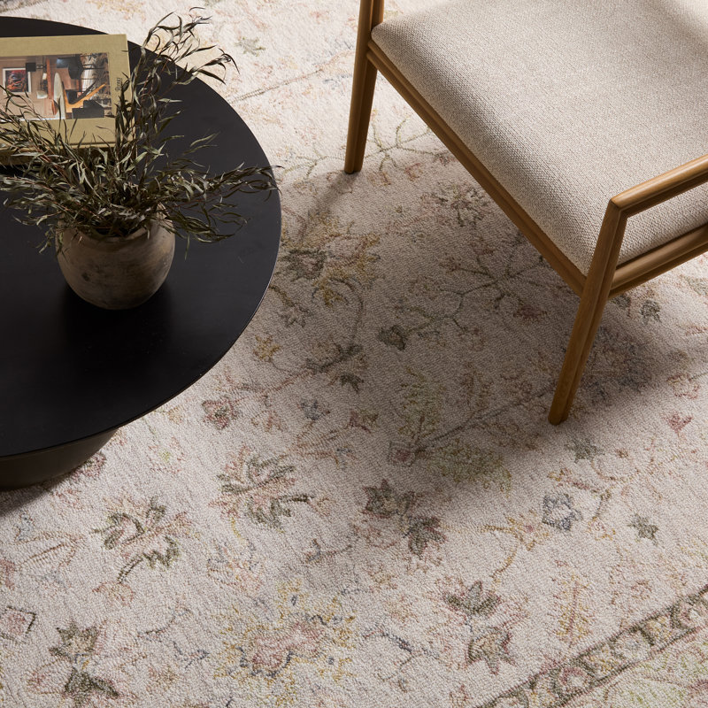 Jaipur Living Zenayah PRO12 Tufted Medallion Ivory Area Rug (9'6inX13'6in), Rectangle 9'6" x 13'6"