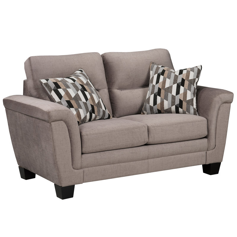 Canapé en tissu Beeston, taupe, H 40 po x l 66 po x P 35 po, 2, Taupe