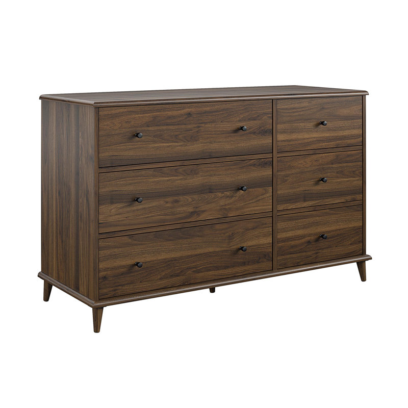 Farnsworth 129.8cm W 6 - Drawer Chest of Drawers