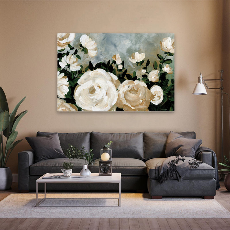 Fleurs florales - Moody Garden, H 40 po x l 60 po