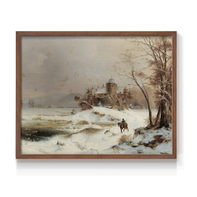 Paysages rétro-CCLIX - reproduction encadrée