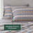 3 PCS Twin Sheet Set Blue Snowflake