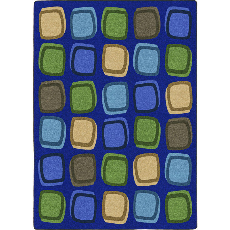 Tapis Kid Essentials Harmony Blocks, Rectangle 7 pi 8 po x 10 pi 9 po