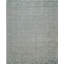Hand Loomed Geometric Area Rug in Light Blue-548107019