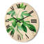 Horloge murale Leaves Plants V-63903446