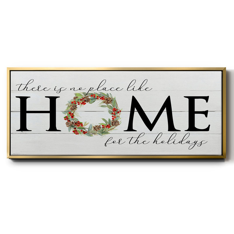 Home for the Holiday - Toile encadrée