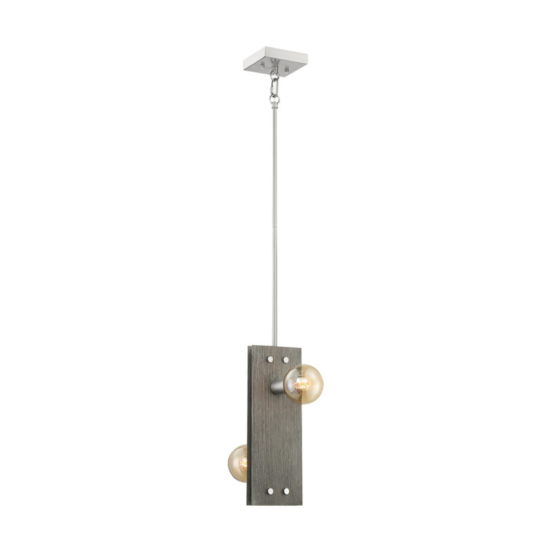 Baldhart 2 - Light Unique/Statement Pendant, Brushed Nickel