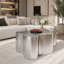 Stainless Steel Top Coffee Table-10761365