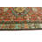 One-of-a-Kind 3'7" x 10'3" New Age Runner Wool Area Rug in Blue and Brown