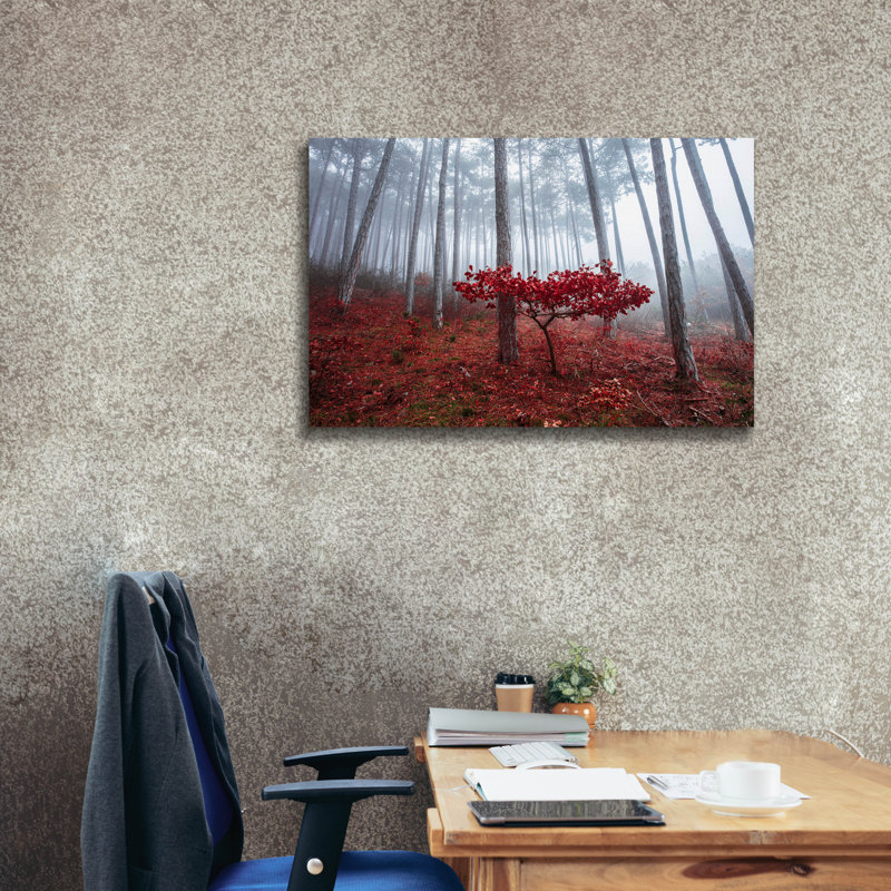 Art mural sur toile Millwood Pines, H 26 po x l 40 po x P 1,5 po