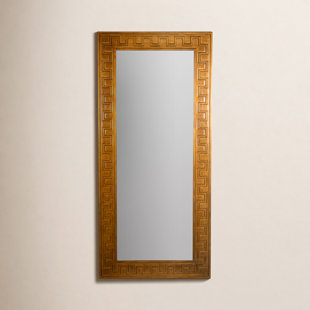 Greek Key Full Length Mirror by Erin Gates