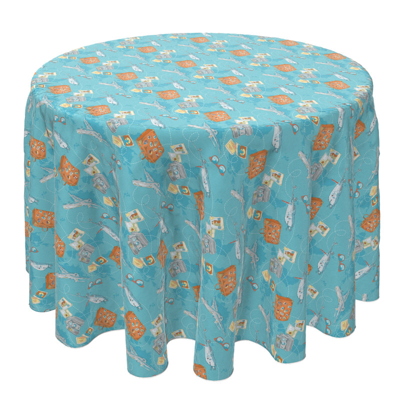 Round Cotton Tablecloth