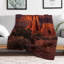 Jeté en flanelle Sunset Canyon-134322015