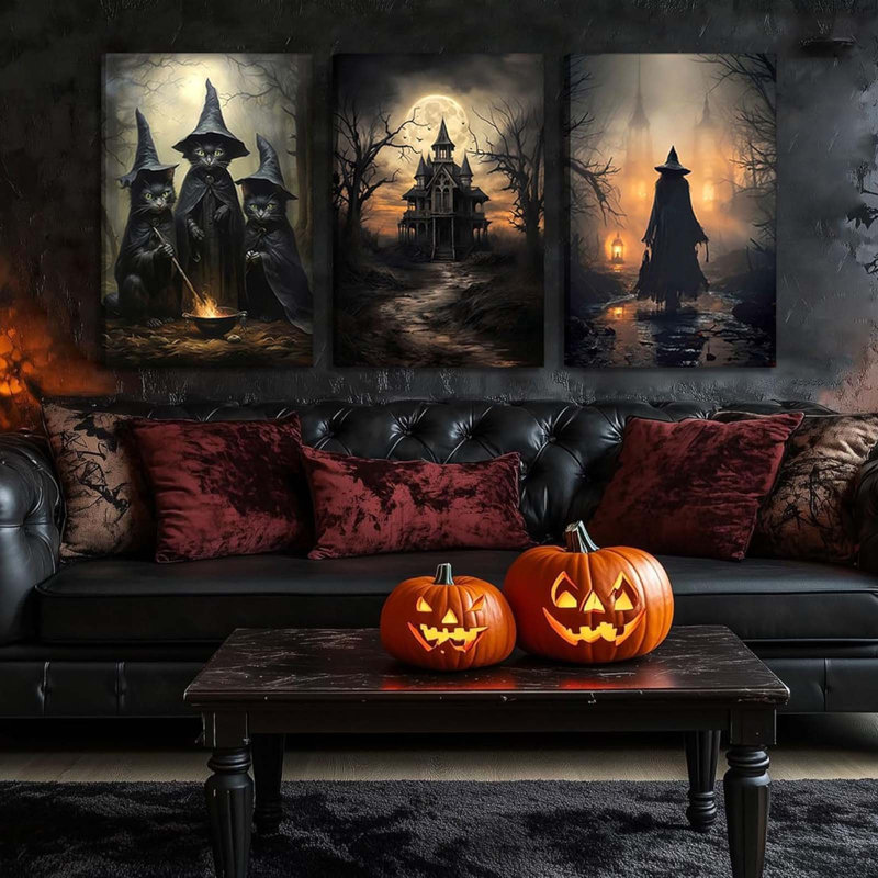 3 Piece Wrapped Canvas Wall Art
