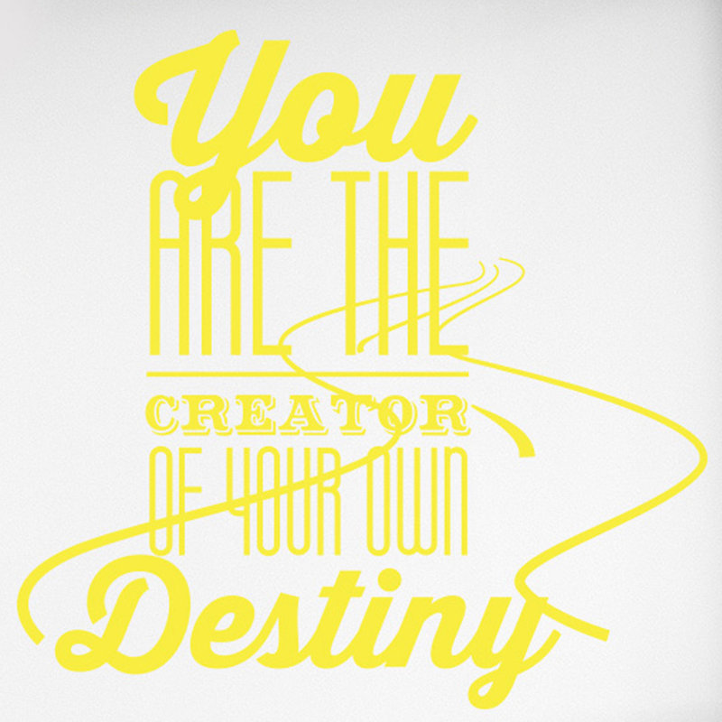 Wall Decal, Bright Yellow