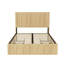 Structure de grand lit avec tiroirs-129743729