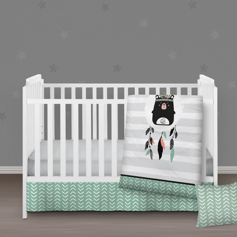 Ensemble de literie pour lit de bébé 3 pièces Patricia Teepee