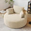 Fauteuil en velours côtelé de 50 po de longueur pour lit simple sans assemblage-119007636