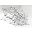 Leonardelli, lustre moyen à DEL, chrome foncé (plaqué)-1358542355