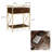 Claudette Solid + Manufactured Wood Side Table-1379829590
