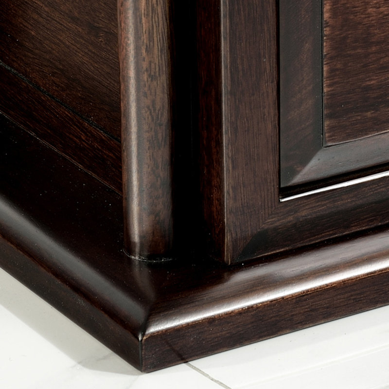 Solid Ebony Hallstand with Drawer