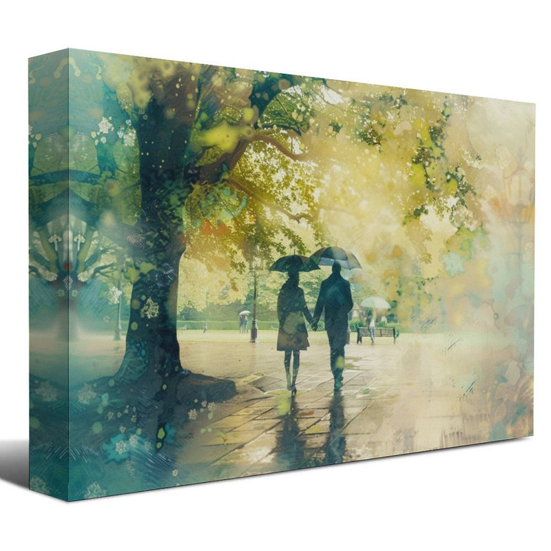 Art mural encadré 20 "x 30" avec cadre en bois, prêt à être accroché, 20 po x 30 po