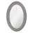 Busey Ribbed Oval Framed Accent Mirror-501332217