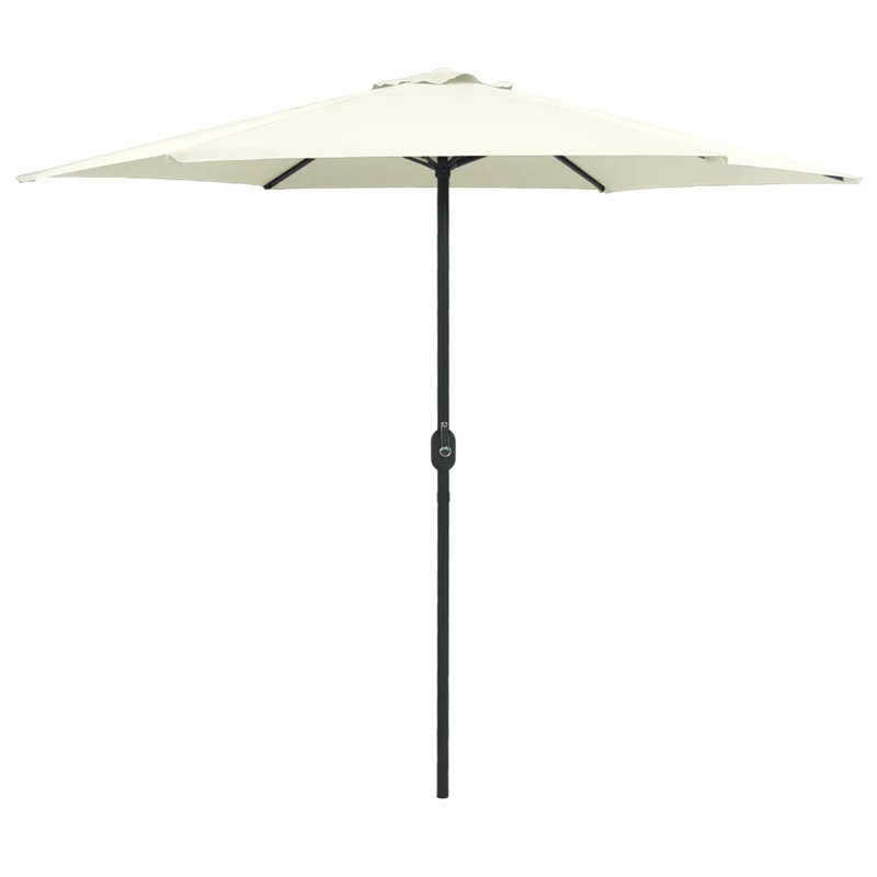 ClipperCove 270cm Market Parasol, Sand White