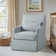 Martha Stewart London 360°Swivel Armchair with Lumbar Pillow