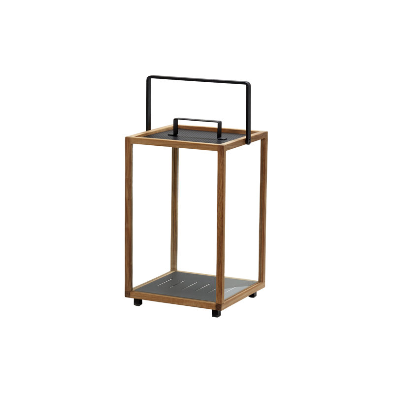 Lighthouse Floor Lantern, 21.3" H x 13" W x 13" D