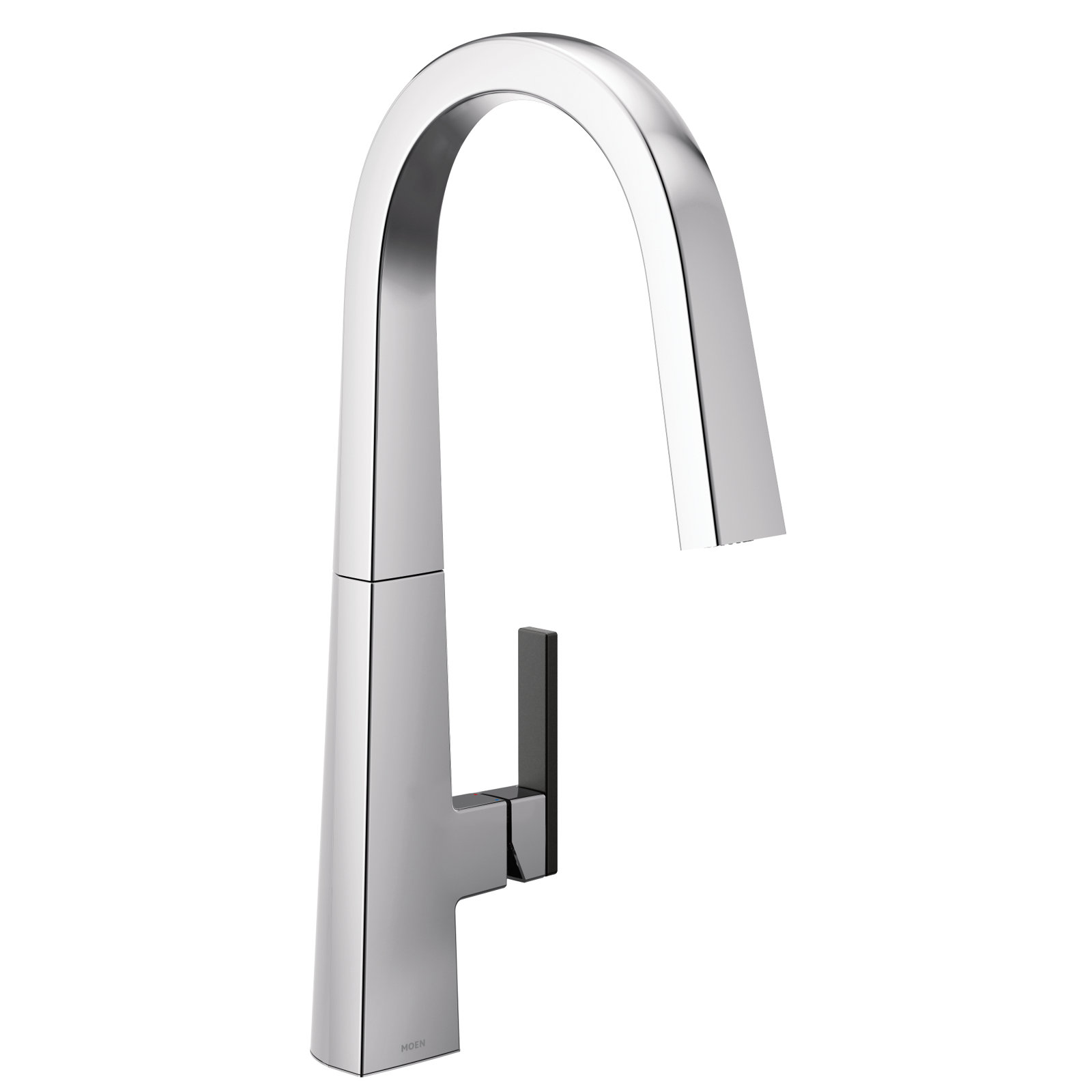 Nio Pull Down Single Handle Kitchen Faucet With Accessories, Chrome