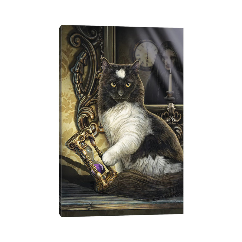 Time's Up by Lisa Parker - Wrapped Canvas Print, 20.32 cm H x 30.48 cm W